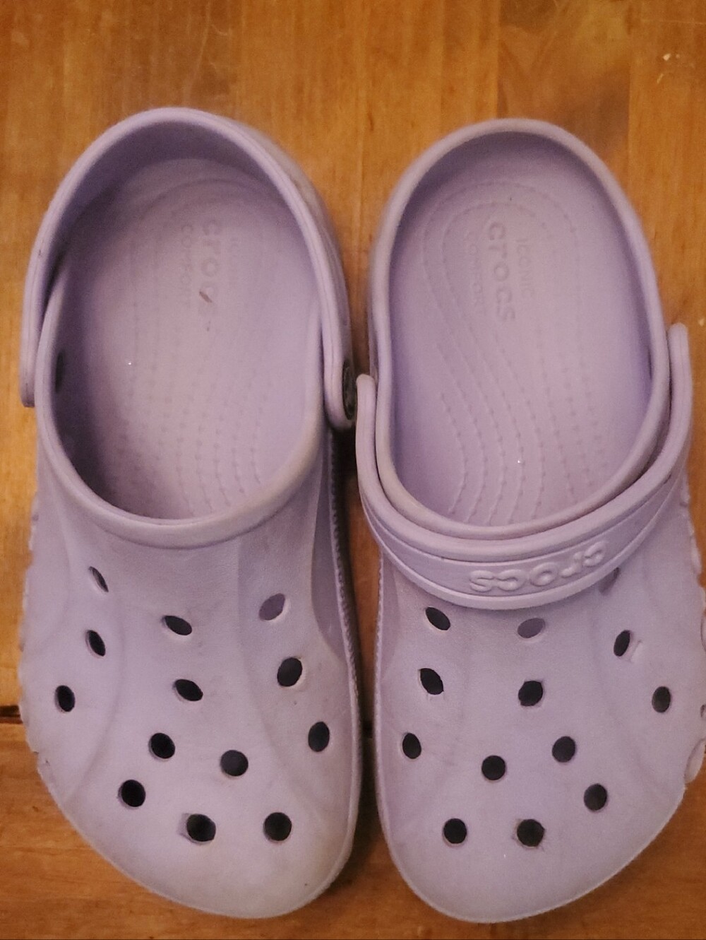 CROCS Kids Classic Clog in Light Lavender J2